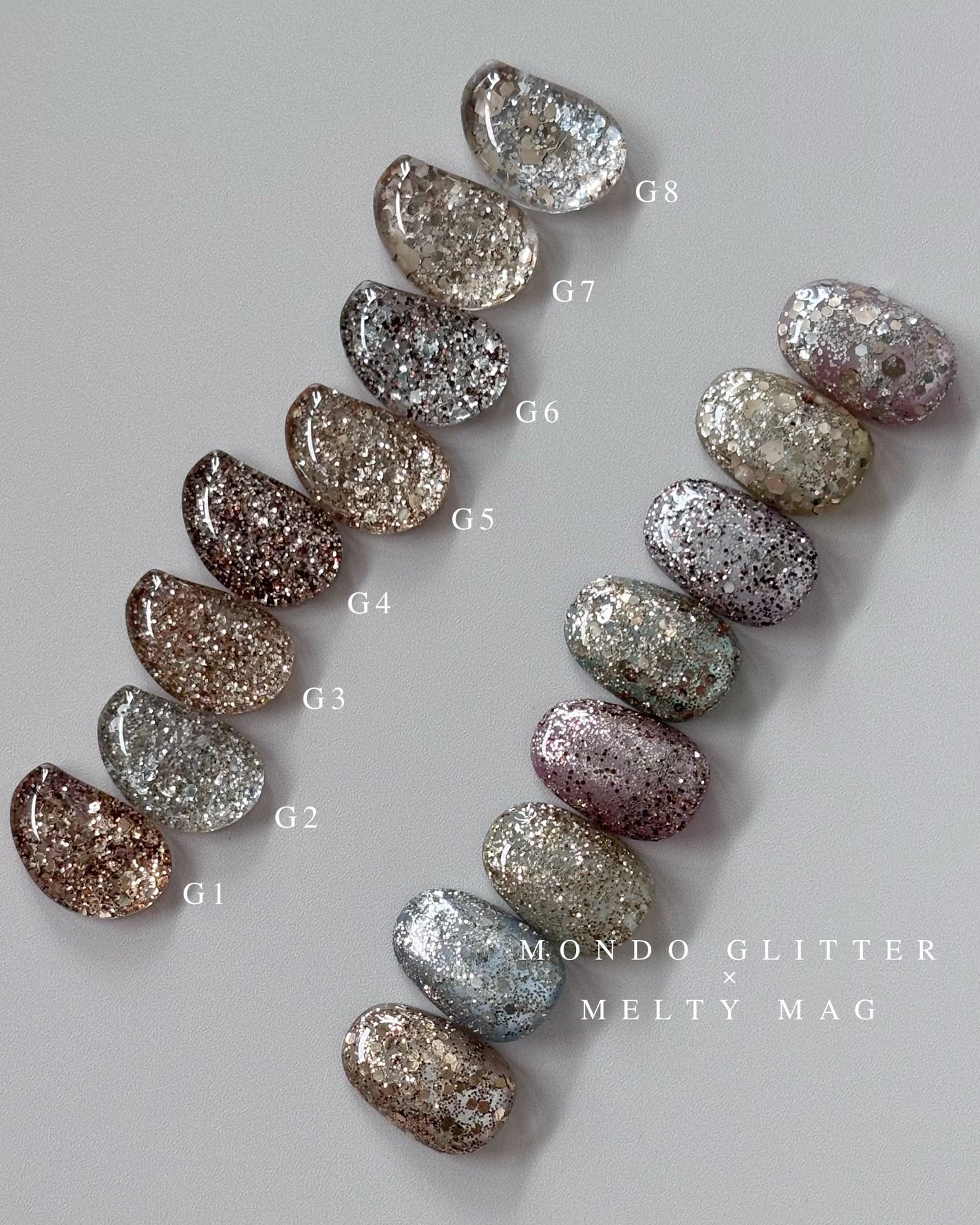 sato 🕊 self nail🫧🤍 on LIPS 「.MONDOGLITTER復刻!!MYSTICJO.の原点とな..」(3枚目)