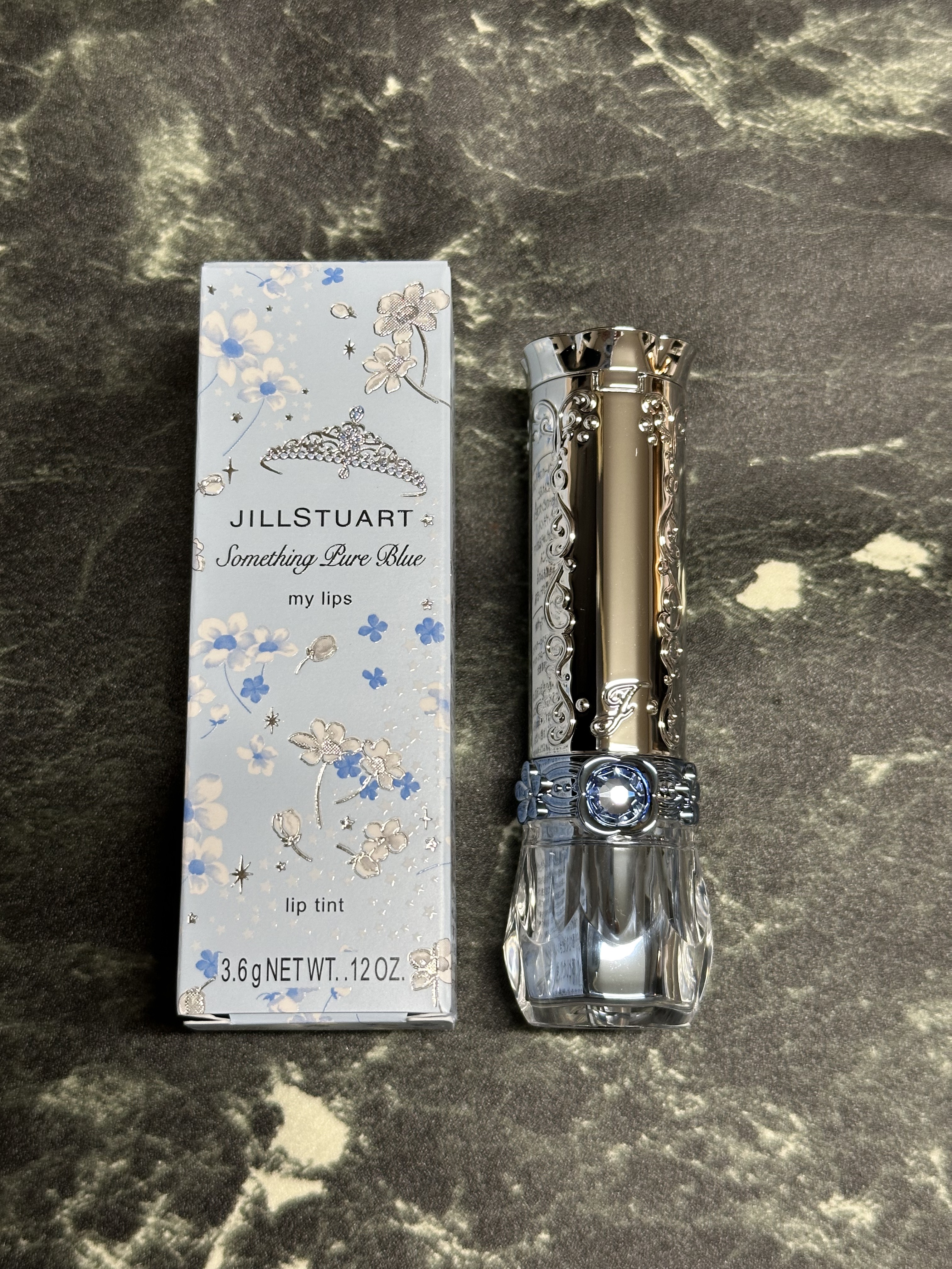 ジルスチュアート サムシングピュアブルー マイリップス/JILL STUART/リップティントを使ったクチコミ（1枚目）