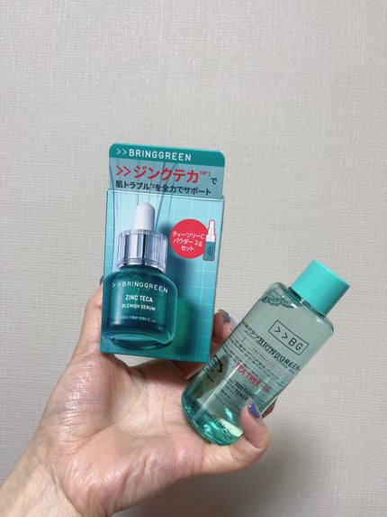 ジンクテカBセラム/BRING GREEN/美容液を使ったクチコミ(3枚目)