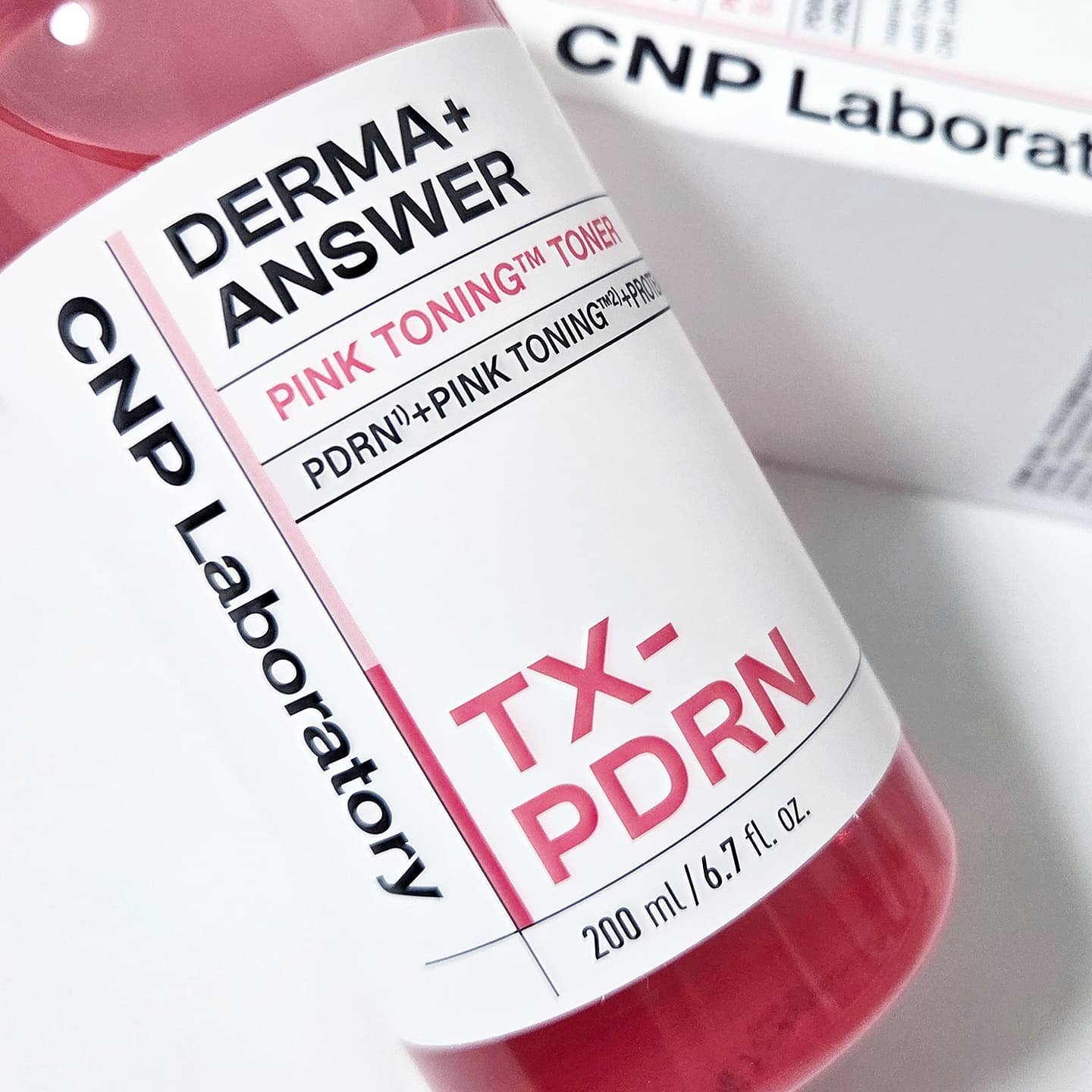 ダーマアンサーピンクトーニングトナー/CNP Laboratory/化粧水を使ったクチコミ（2枚目）