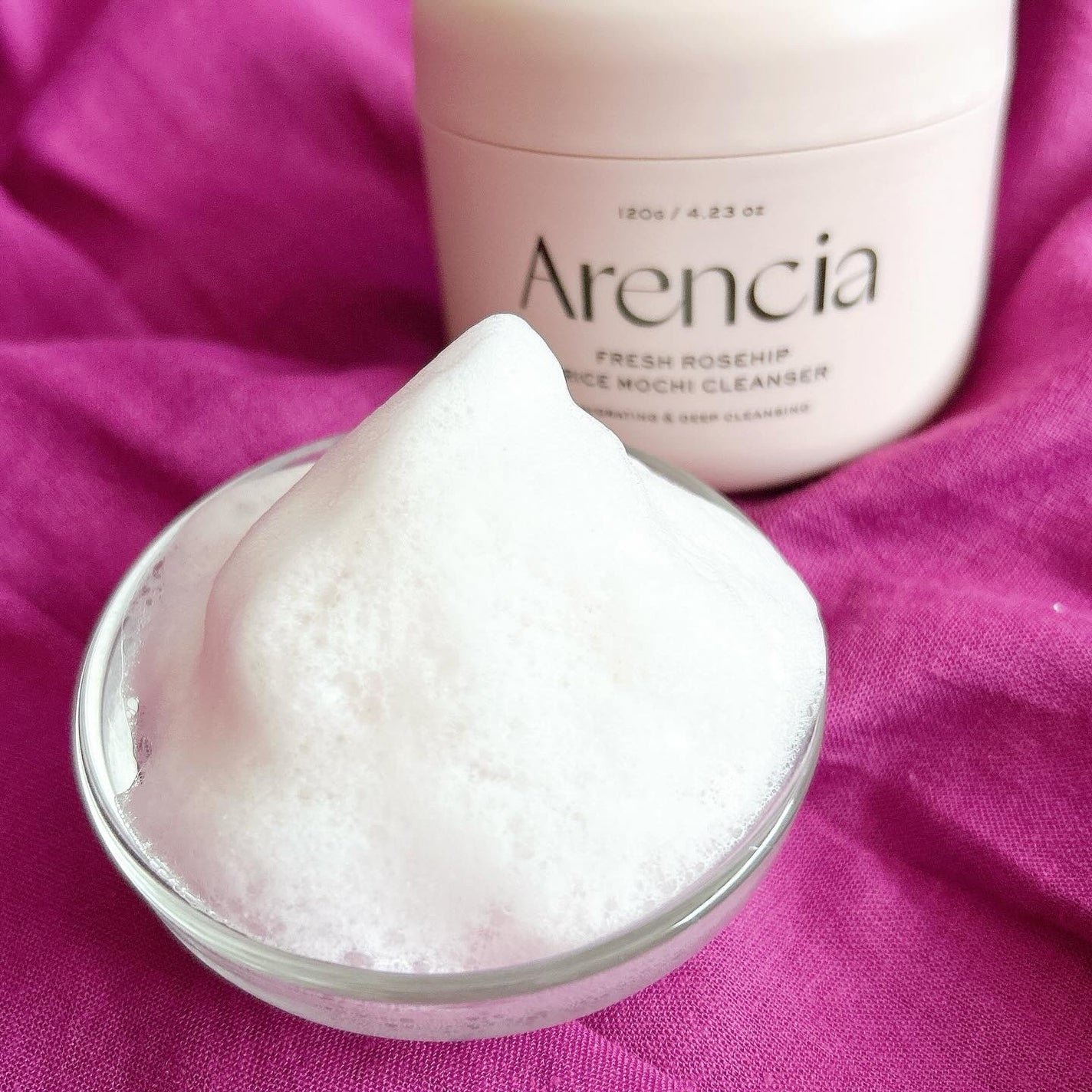 アレンシアフレッシュもちソープ「ロイヤルローズヒップ」/アレンシア/その他洗顔料を使ったクチコミ(8枚目)