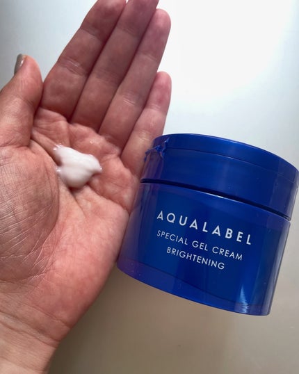 スペシャルジェルクリーム EX (ブライトニング) /アクアレーベル/オールインワン化粧品を使ったクチコミ(2枚目)