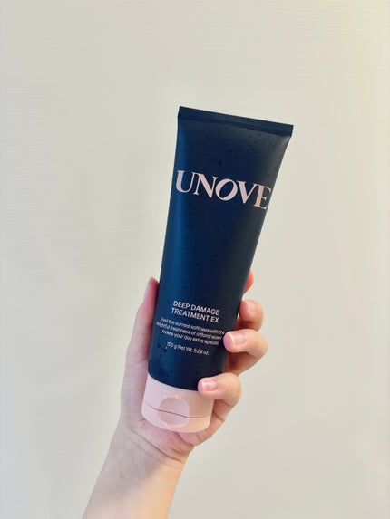 ディープダメージトリートメントEX/UNOVE/洗い流すヘアトリートメントを使ったクチコミ(1枚目)