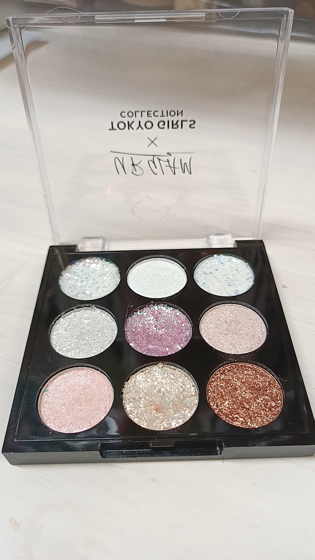 ＵＧＴ　ドットアイカラーパレット 05c　シュガーキャンディ/U R GLAM/アイシャドウパレットを使ったクチコミ（3枚目）