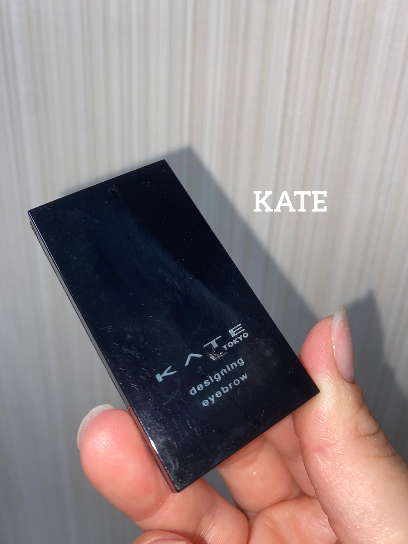 ケイト デザイニングアイブロウ3D/KATE/パウダーアイブロウを使ったクチコミ(1枚目)