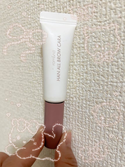 ハンオールブロウカラ/rom&nd/眉マスカラを使ったクチコミ(1枚目)