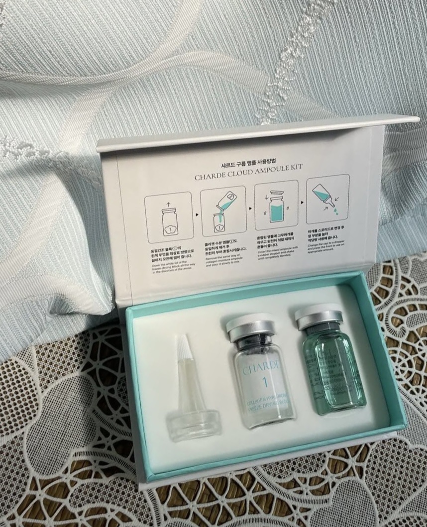 クラウドアンプル 1week キット/CHARDE/美容液を使ったクチコミ（2枚目）