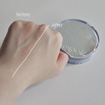 ビーベルベット カバークッション/espoir/クッションファンデーションを使ったクチコミ(5枚目)