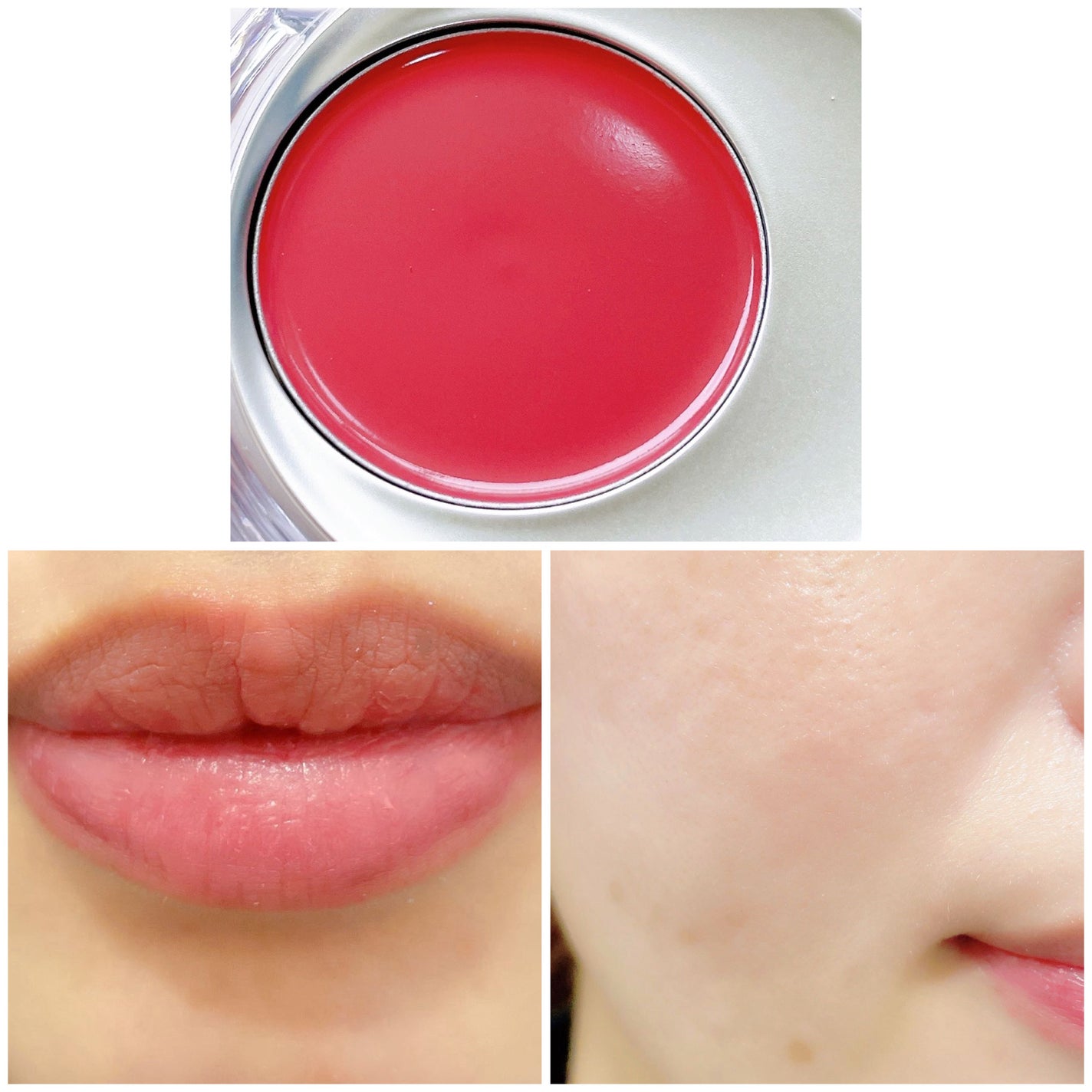 メルティングムードリップ&チーク/moonshot/ジェル・クリームチークを使ったクチコミ(7枚目)