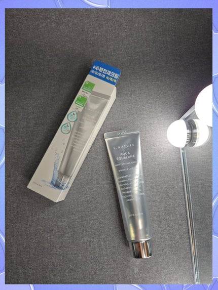 アクアスクワランモイスチャークリーム/S.NATURE/フェイスクリームを使ったクチコミ(2枚目)