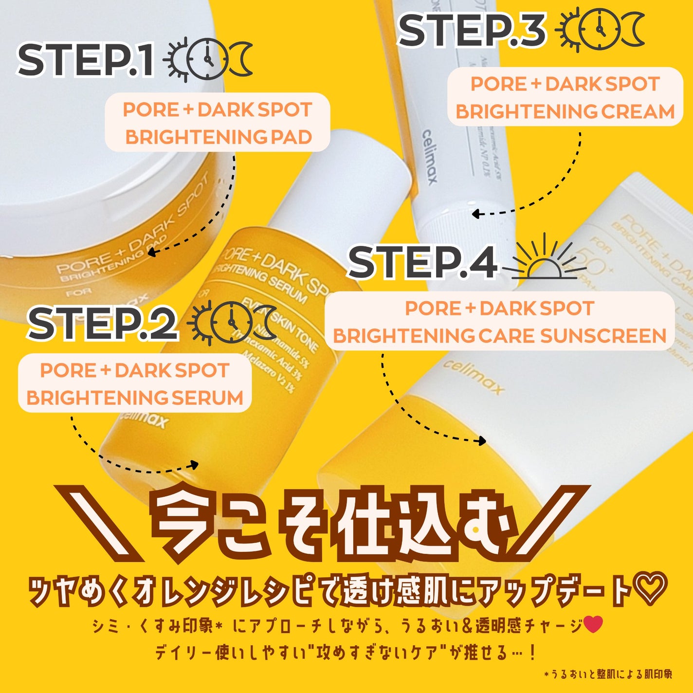 ポア ブライトニング シミケアセラム/celimax/美容液を使ったクチコミ(2枚目)