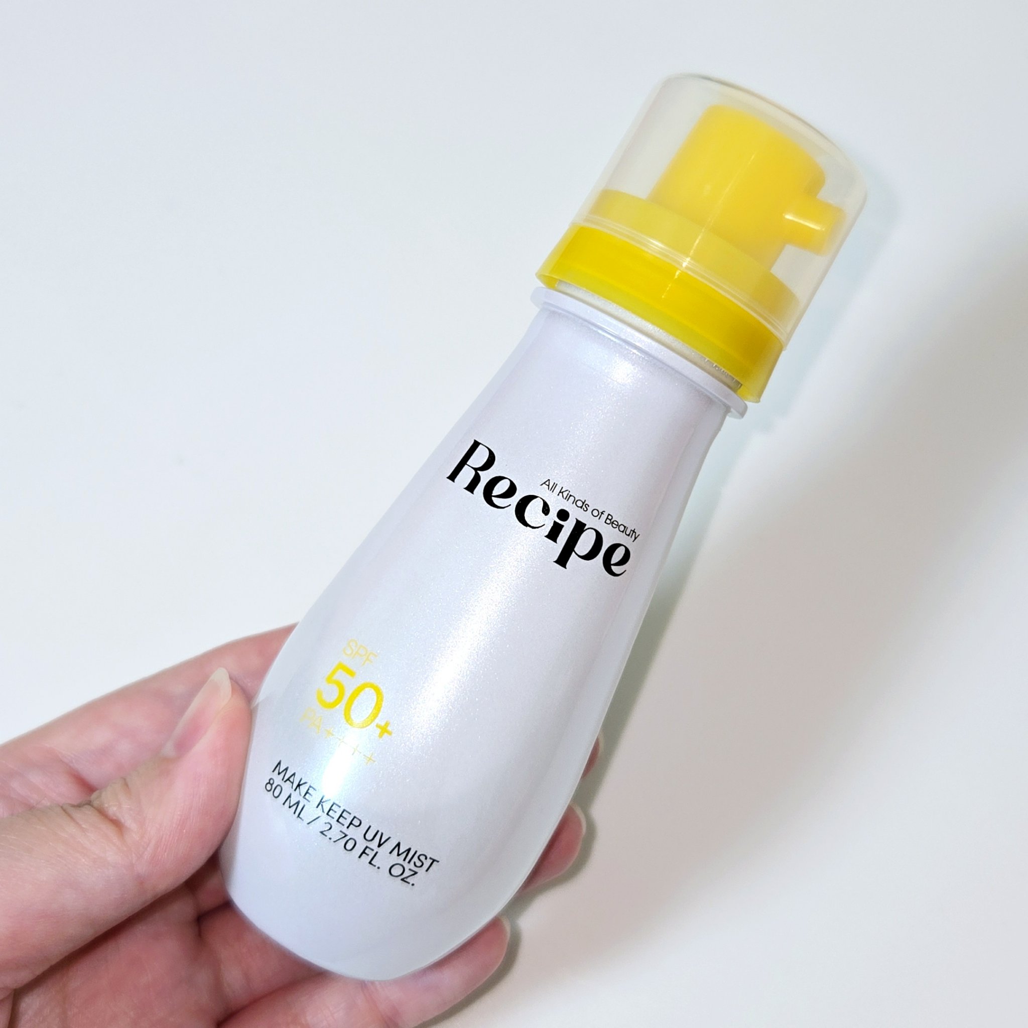 メイクキープUVミスト/Recipe/日焼け止めミスト・スプレーを使ったクチコミ（1枚目）