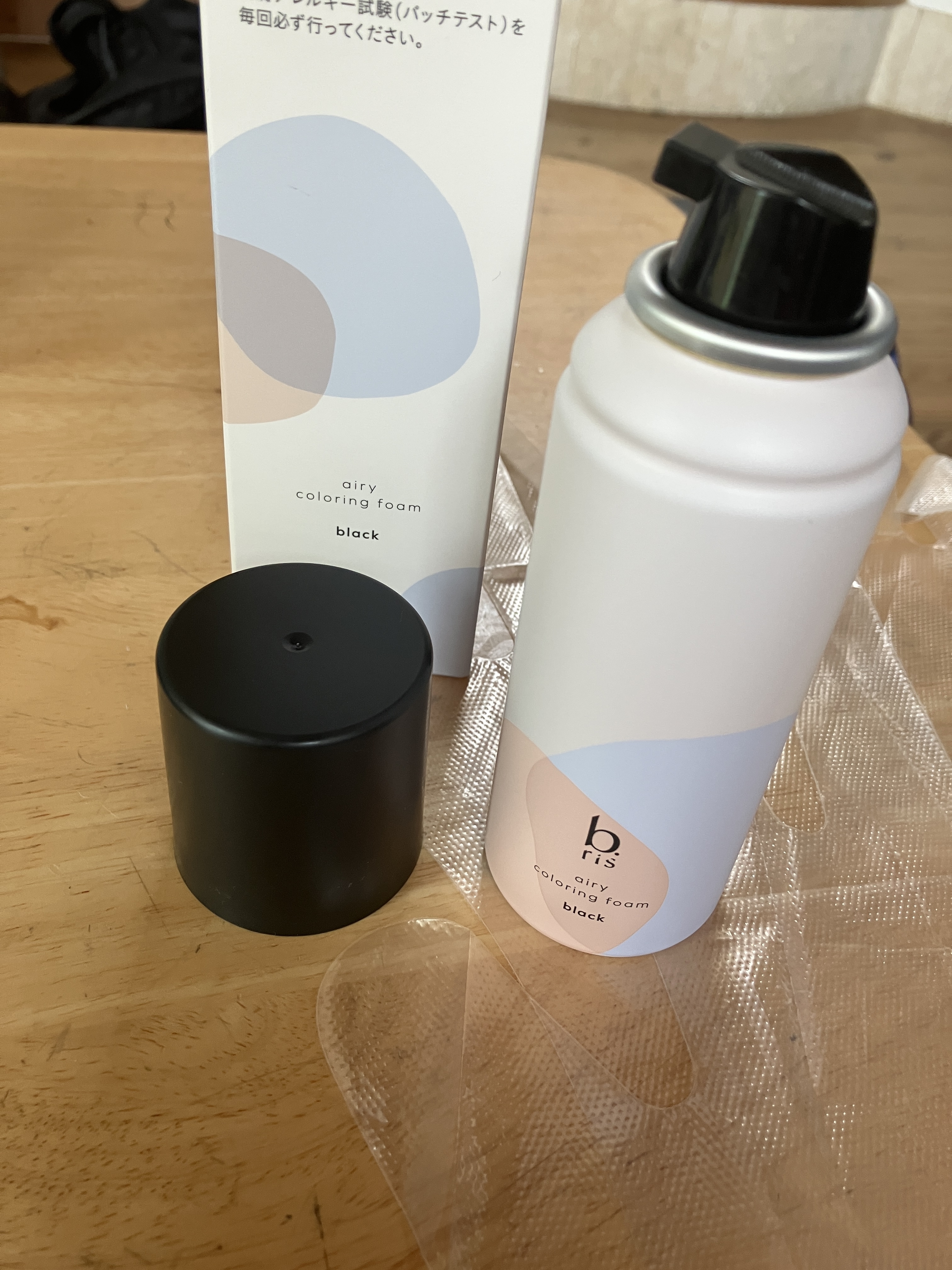 エアリー カラーリング フォーム/b.ris/ヘアカラーを使ったクチコミ（2枚目）