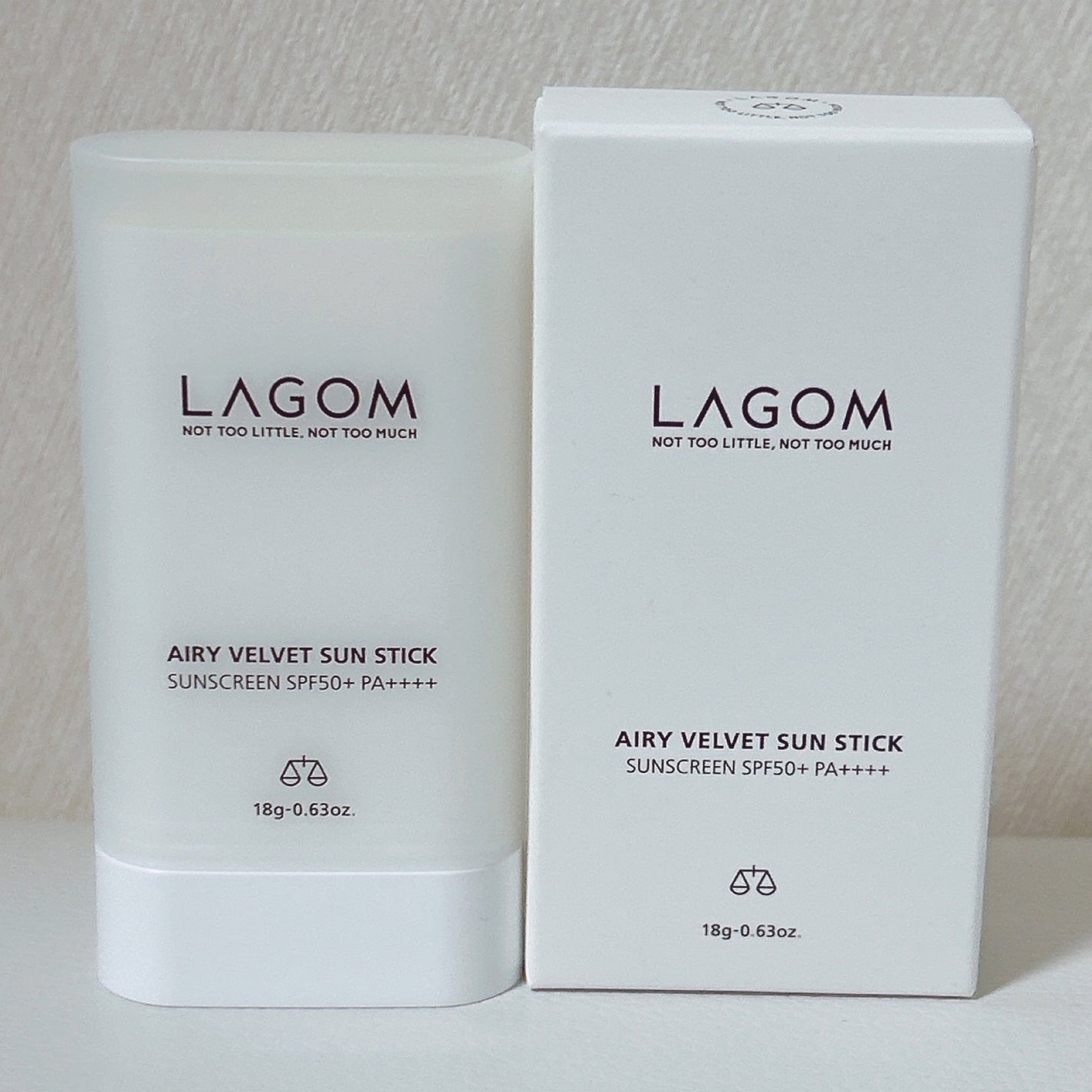 エアリーベルベット サンスティック SPF50+ PA++++/LAGOM /日焼け止めスティックを使ったクチコミ(2枚目)