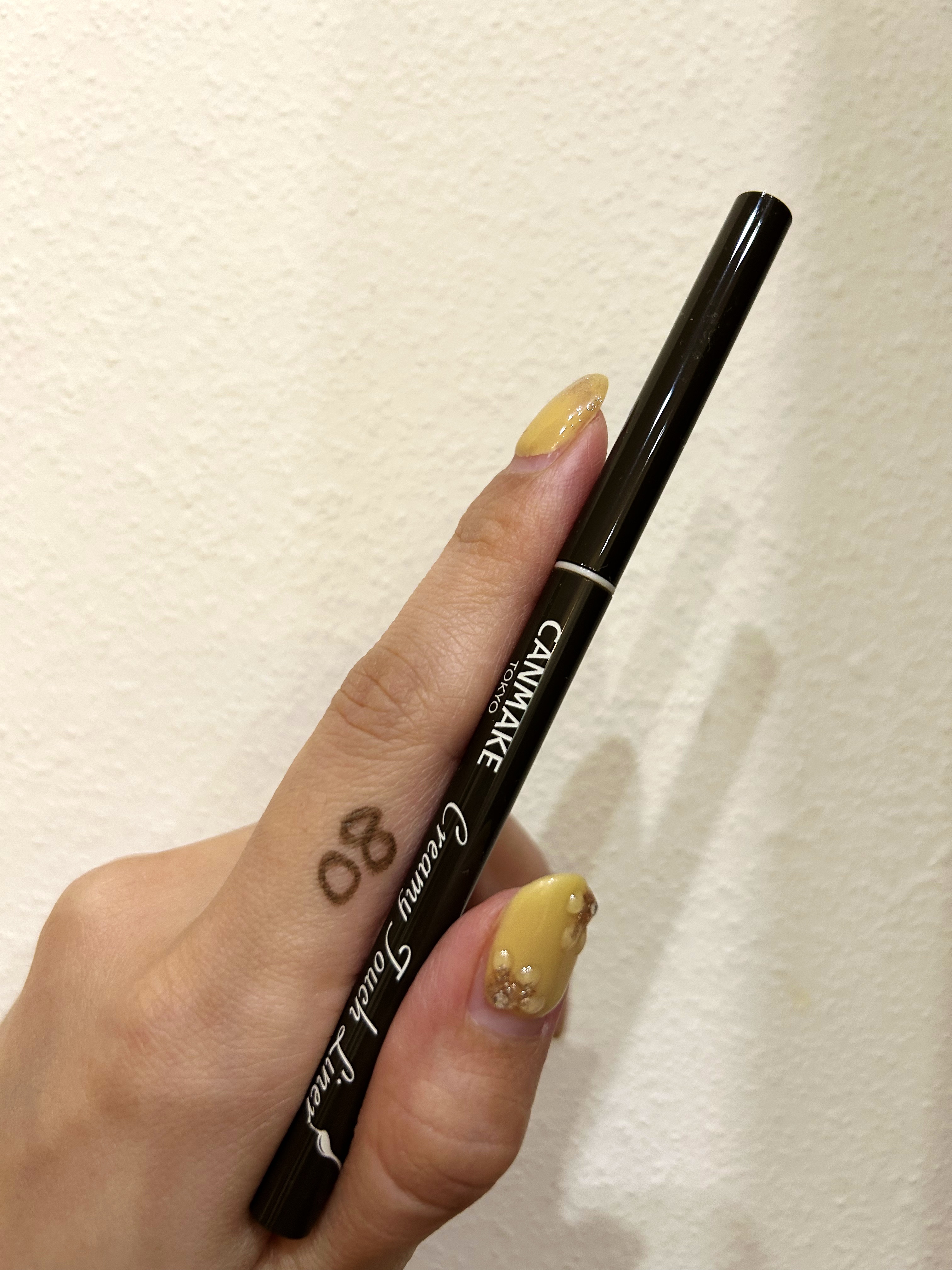 クリーミータッチライナー/キャンメイク/ジェルアイライナーを使ったクチコミ（3枚目）