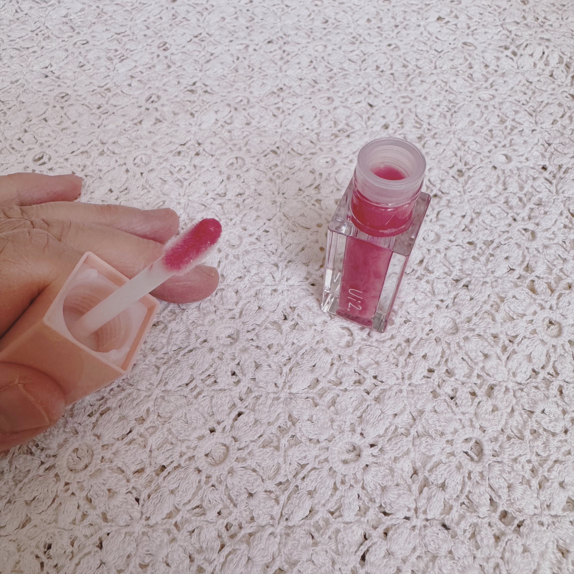 ニードルプランパー 電撃チェリー/Ui2./リッププランパーを使ったクチコミ（2枚目）