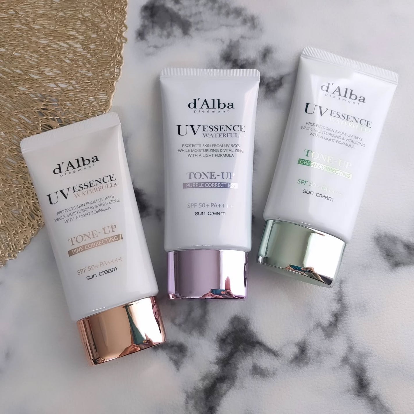 ダルバ ウォータフル トーンアップ サンクリーム(パープル)/ダルバ/日焼け止めクリームを使ったクチコミ(2枚目)