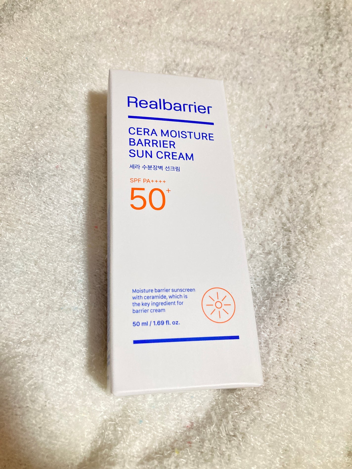 セラ水分バリア日焼け止め/Real Barrier/日焼け止めクリームを使ったクチコミ(5枚目)