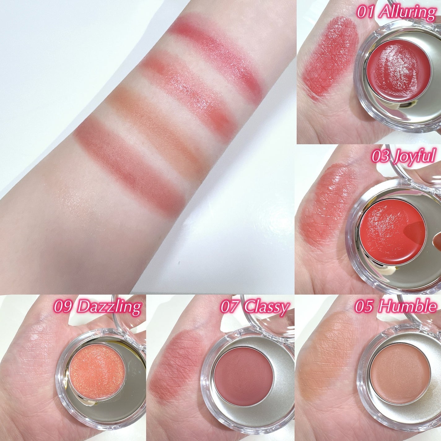 メルティングムードリップ&チーク/moonshot/ジェル・クリームチークを使ったクチコミ(4枚目)