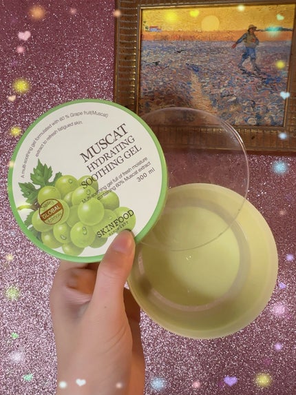 マスカット ハイドレーティング スージングジェル/SKINFOOD/ボディローションを使ったクチコミ(4枚目)