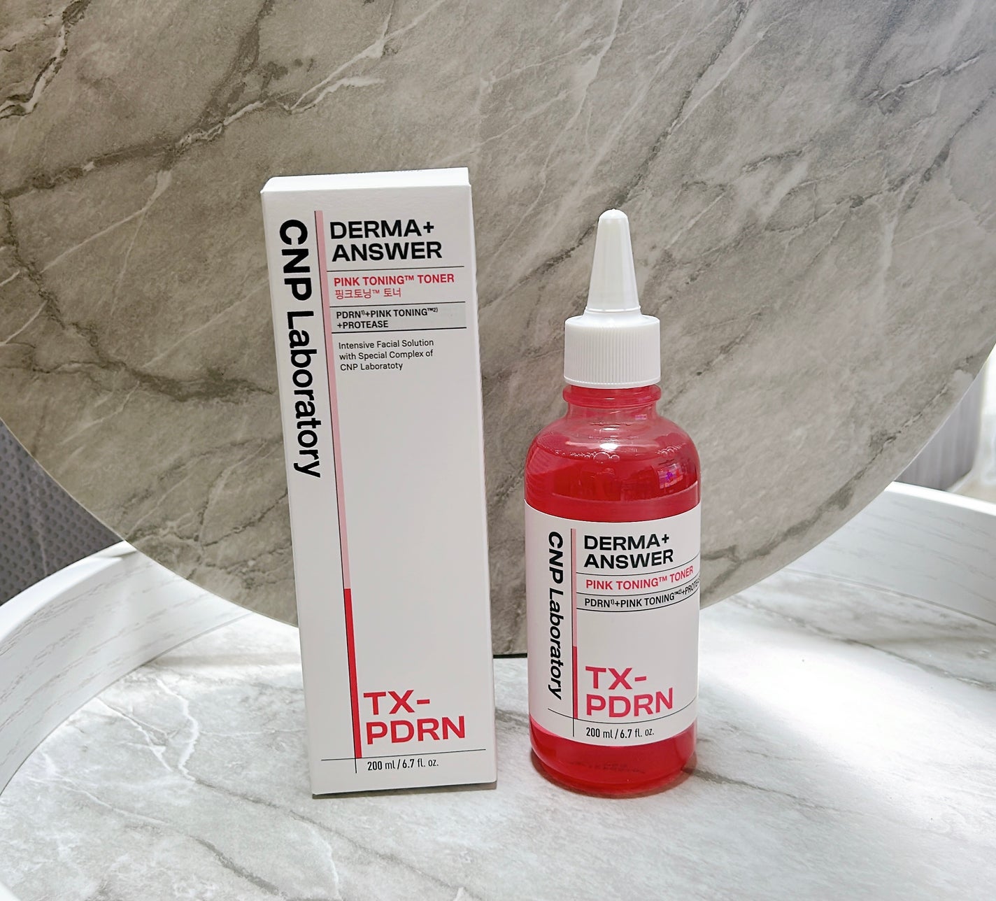 ダーマアンサーピンクトーニングトナー/CNP Laboratory/化粧水を使ったクチコミ(8枚目)