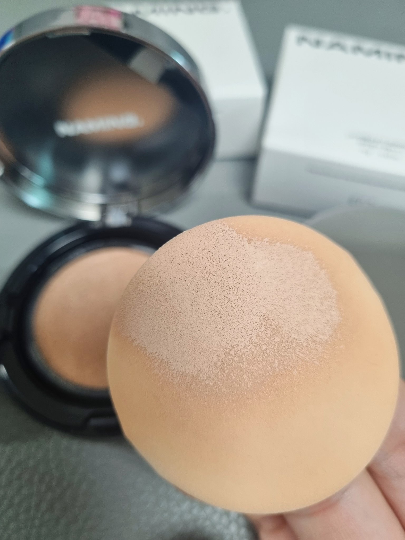 ネーミング レイヤード フィットクッション/NAMING./クッションファンデーションを使ったクチコミ（2枚目）