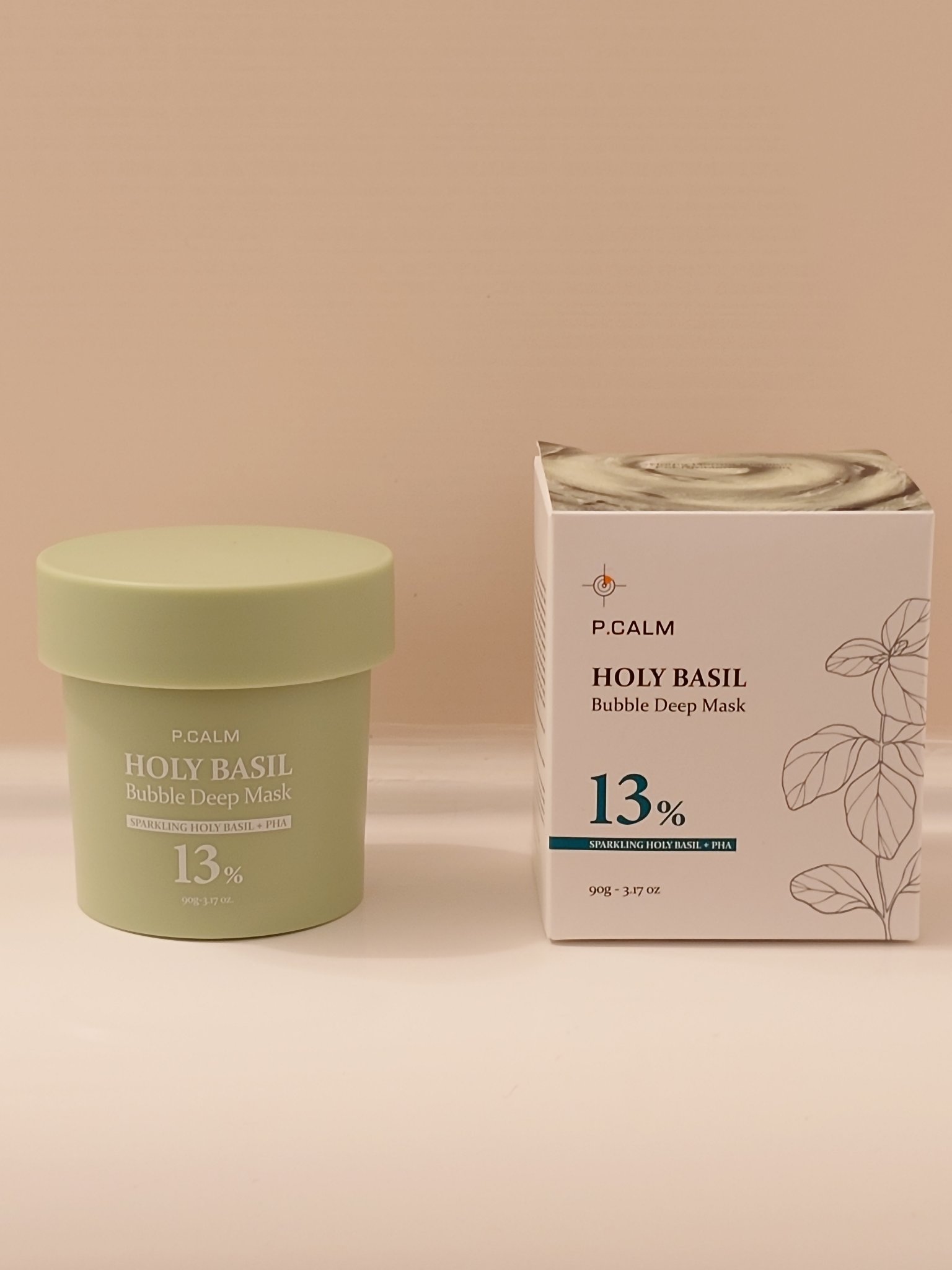 ホーリーバジル炭酸バブルパック/P.CALM/洗い流すパック・マスクを使ったクチコミ（1枚目）