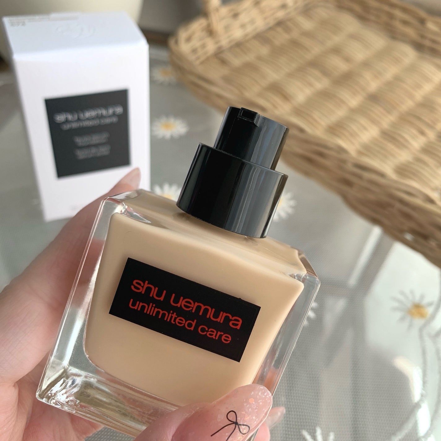 アンリミテッド ケア ツヤ セラム ファンデーション/shu uemura/リキッドファンデーションを使ったクチコミ(6枚目)