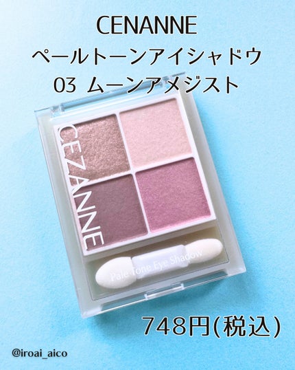 ペールトーンアイシャドウ/CEZANNE/アイシャドウを使ったクチコミ(2枚目)