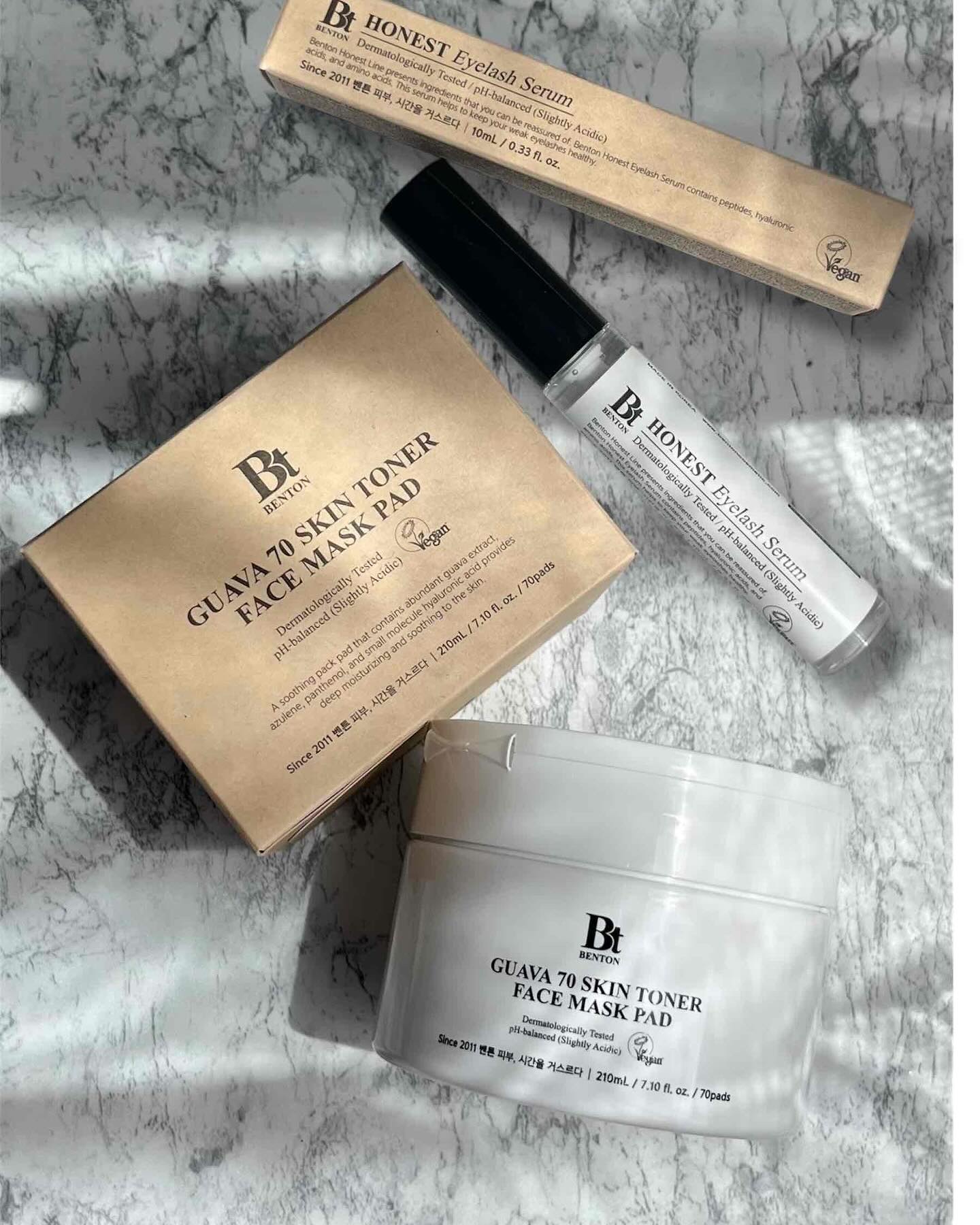 グアバ 70スキントナーパッド /BENTON/トナーパッドを使ったクチコミ（1枚目）