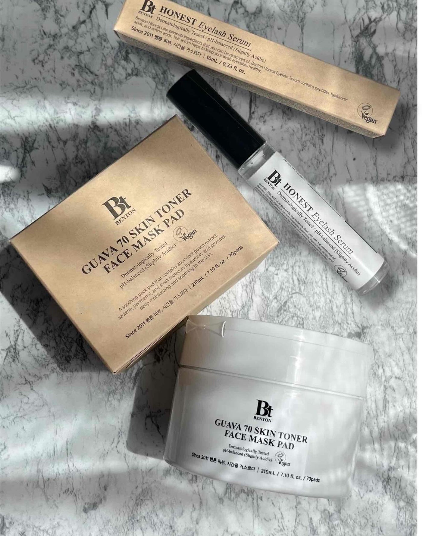 グアバ 70スキントナーパッド /BENTON/トナーパッドを使ったクチコミ(1枚目)