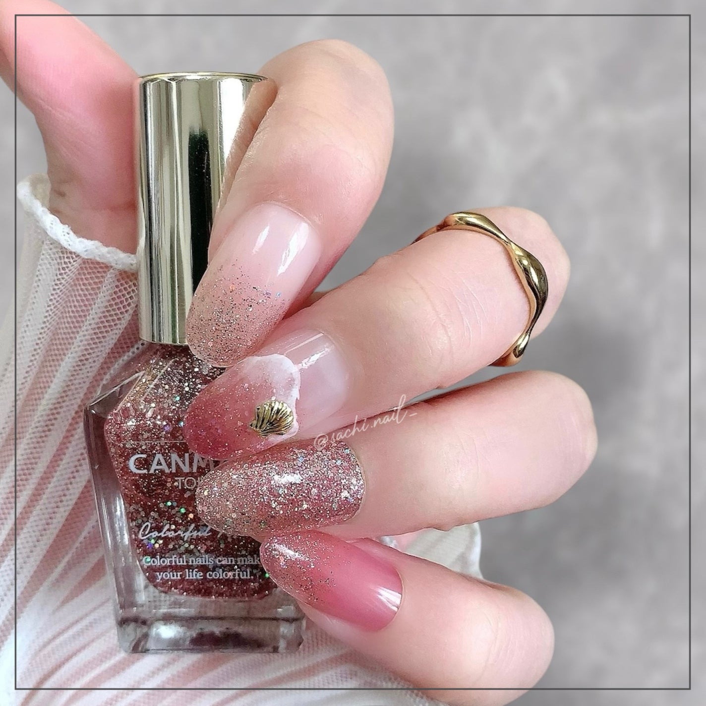 カラフルネイルズ/キャンメイク/マニキュアを使ったクチコミ(5枚目)