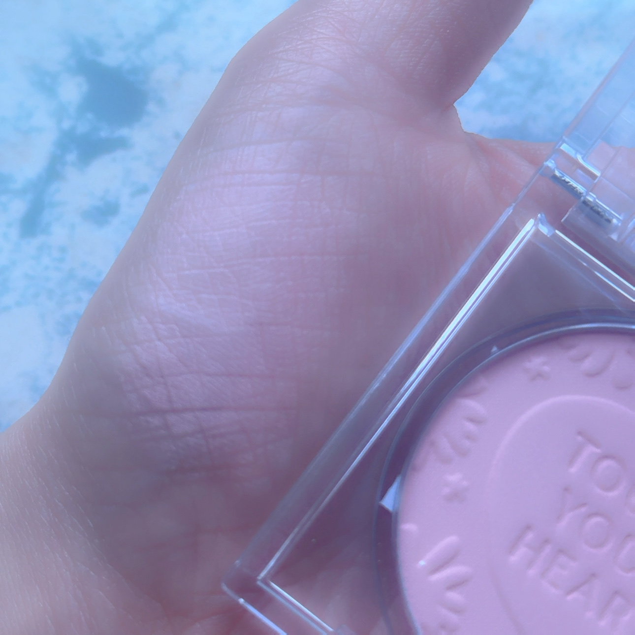 タッチ マイ チーク 04 サンライズライラック/Milk Touch/パウダーチークを使ったクチコミ（2枚目）