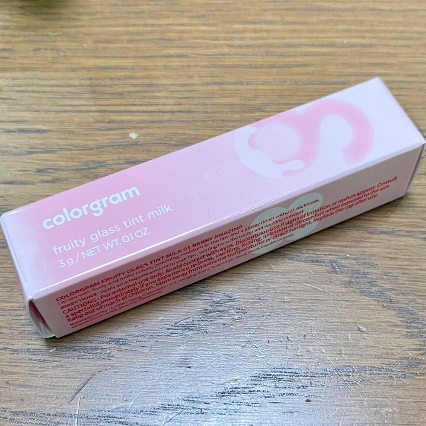 カラーグラム タンフルグラスティントミルク/Colorgram/リップティントを使ったクチコミ(4枚目)