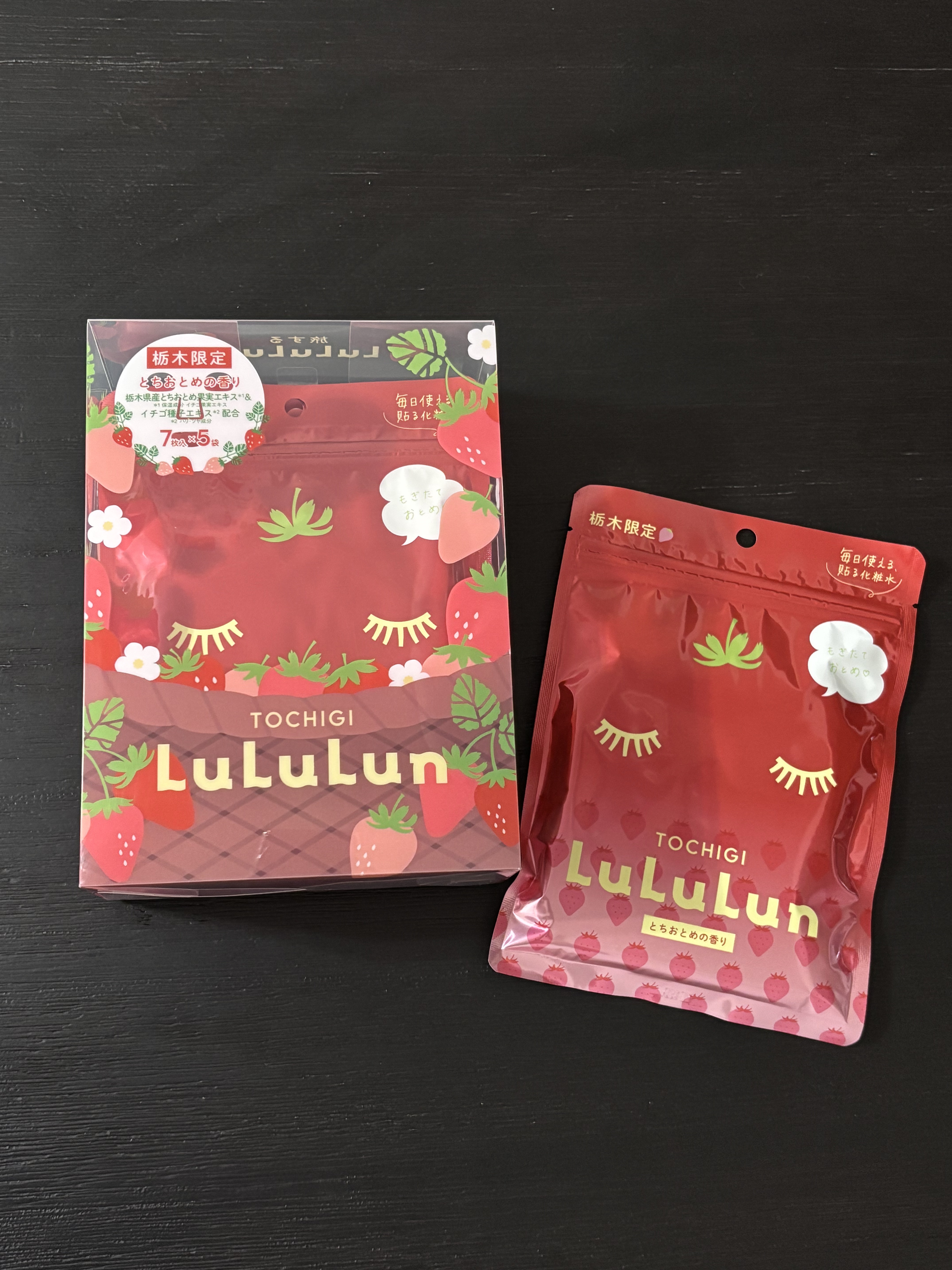 栃木ルルルン（とちおとめの香り）/ルルルン/シートマスク・パックを使ったクチコミ（1枚目）