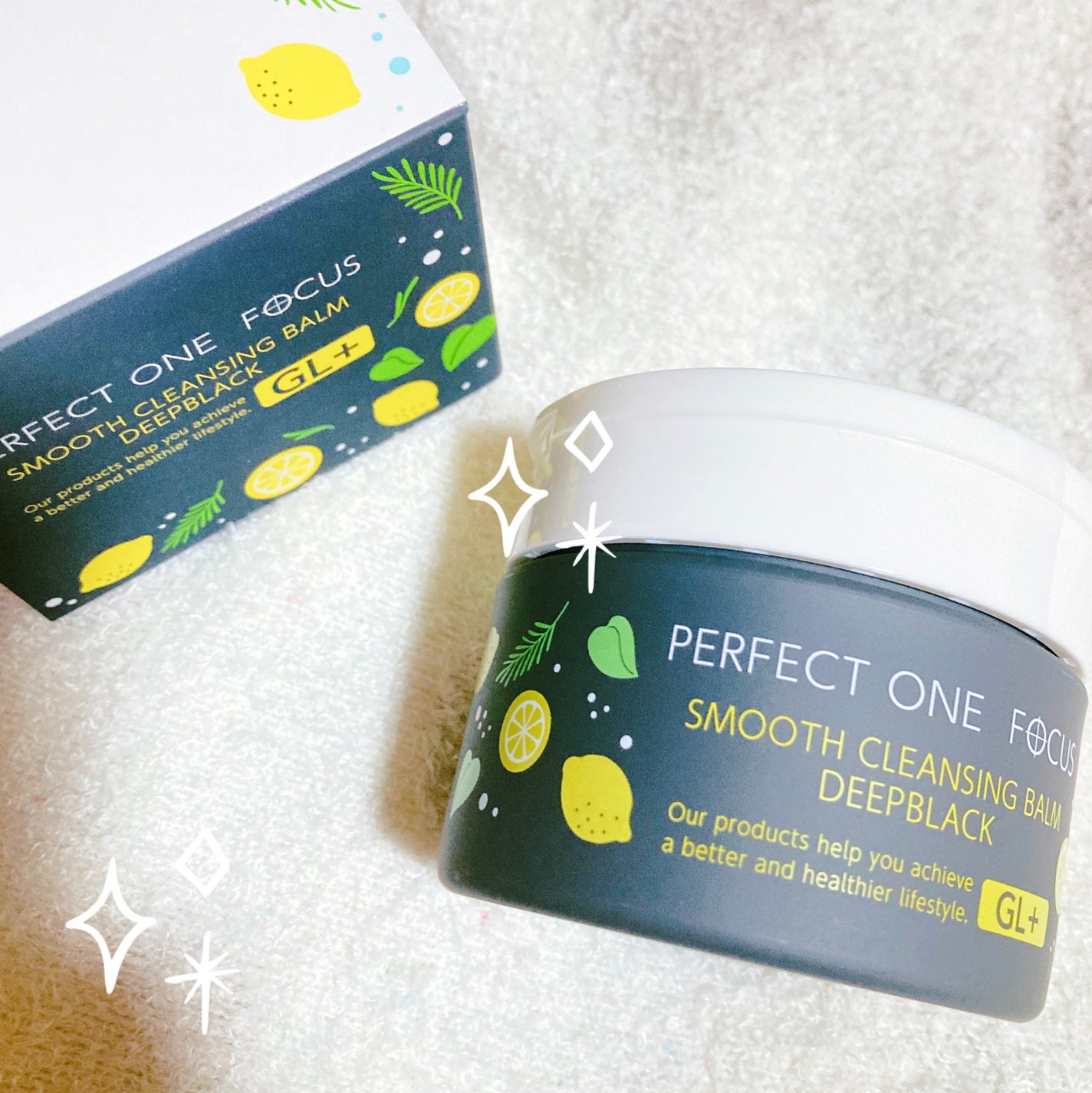 スムースクレンジングバーム ディープブラック GL+/PERFECT ONE FOCUS/クレンジングバームを使ったクチコミ(1枚目)