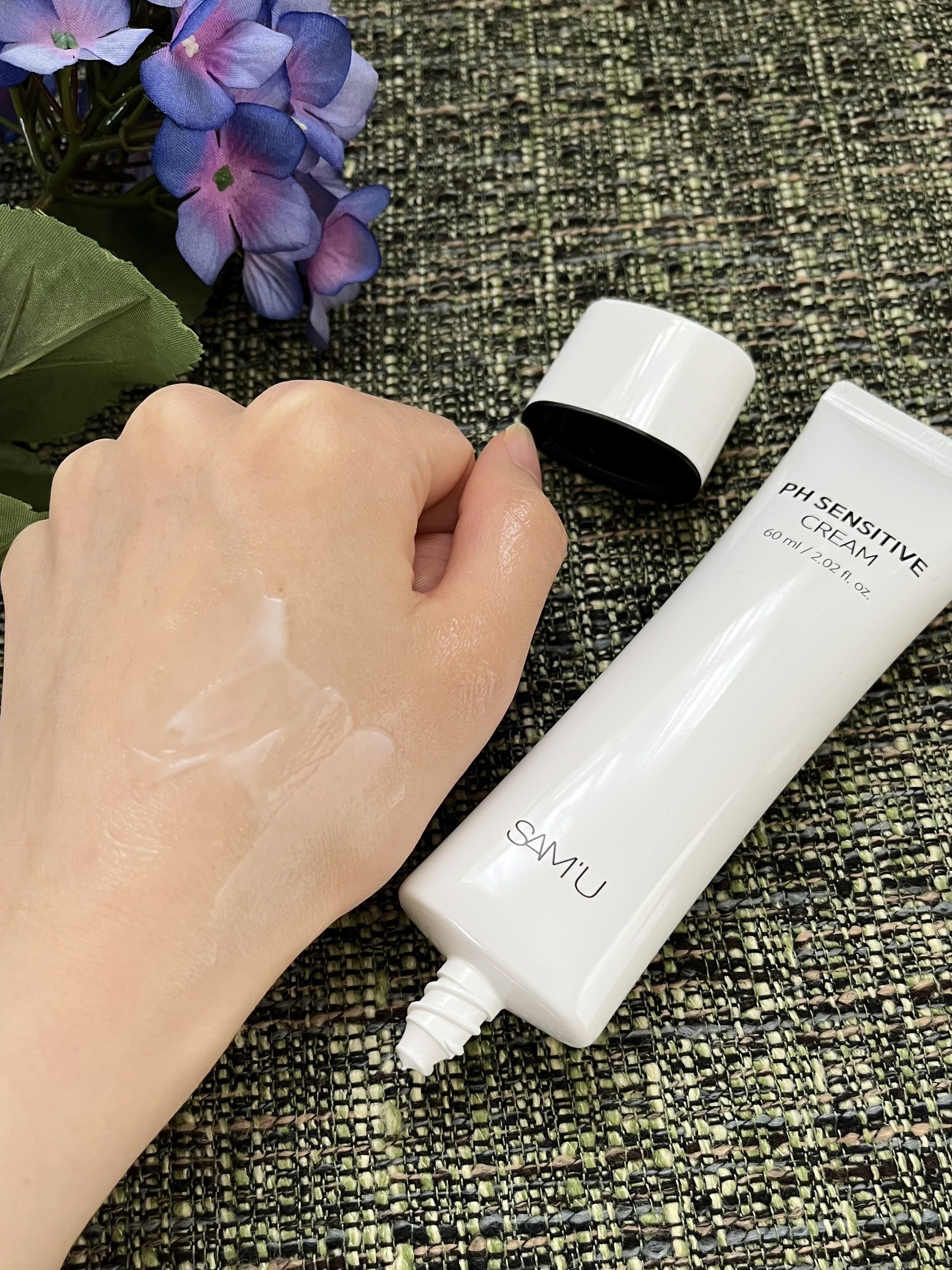 サミュ PHセンシティブクリーム/SAM'U/フェイスクリームを使ったクチコミ（3枚目）