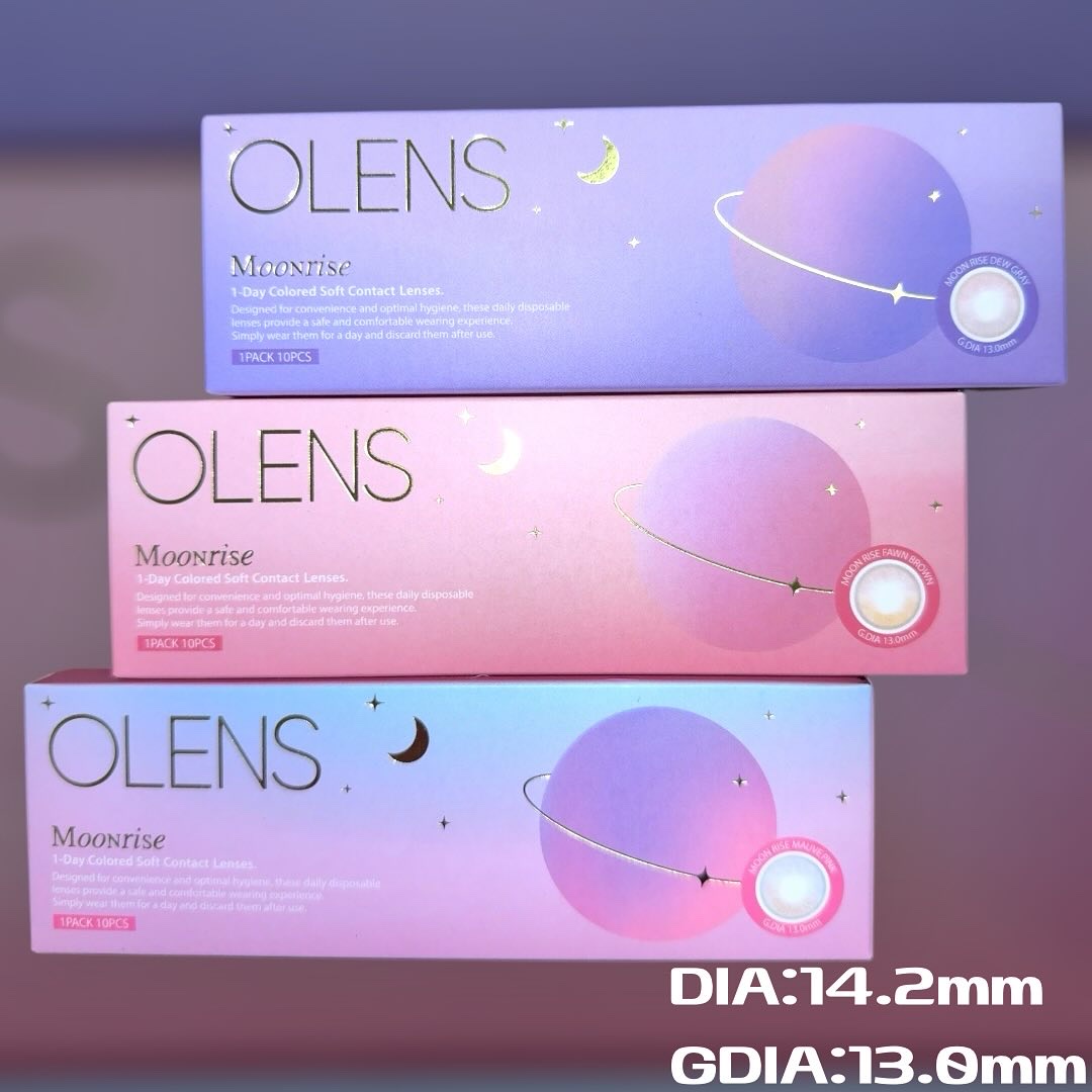＼OLENS 新作水光カラコン／
⁡
Moonriseシリーズ︎︎☾*。
グラデーションハイライターが
うるツヤ感のある目元を演出🪽🫧
⁡
 #PR  #OLENS  #カラコン  #ムーンライズ
#韓国カラコン #カラコンレポ #カラ