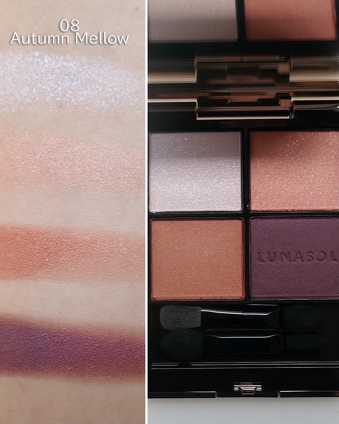 ルナソル アイカラーレーションN/LUNASOL/アイシャドウパレットを使ったクチコミ(4枚目)