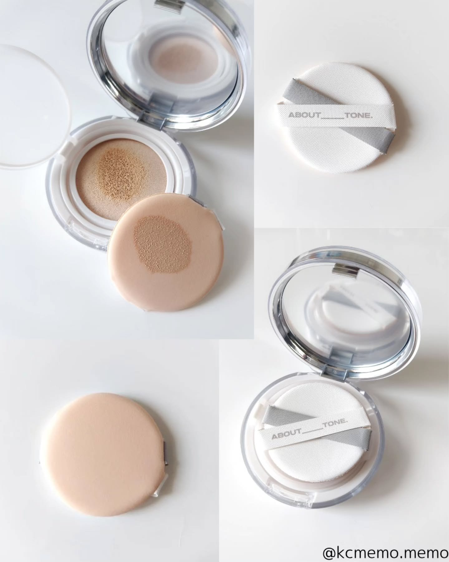 スキンレイヤーフィットクッション/ABOUT TONE/クッションファンデーションを使ったクチコミ（3枚目）