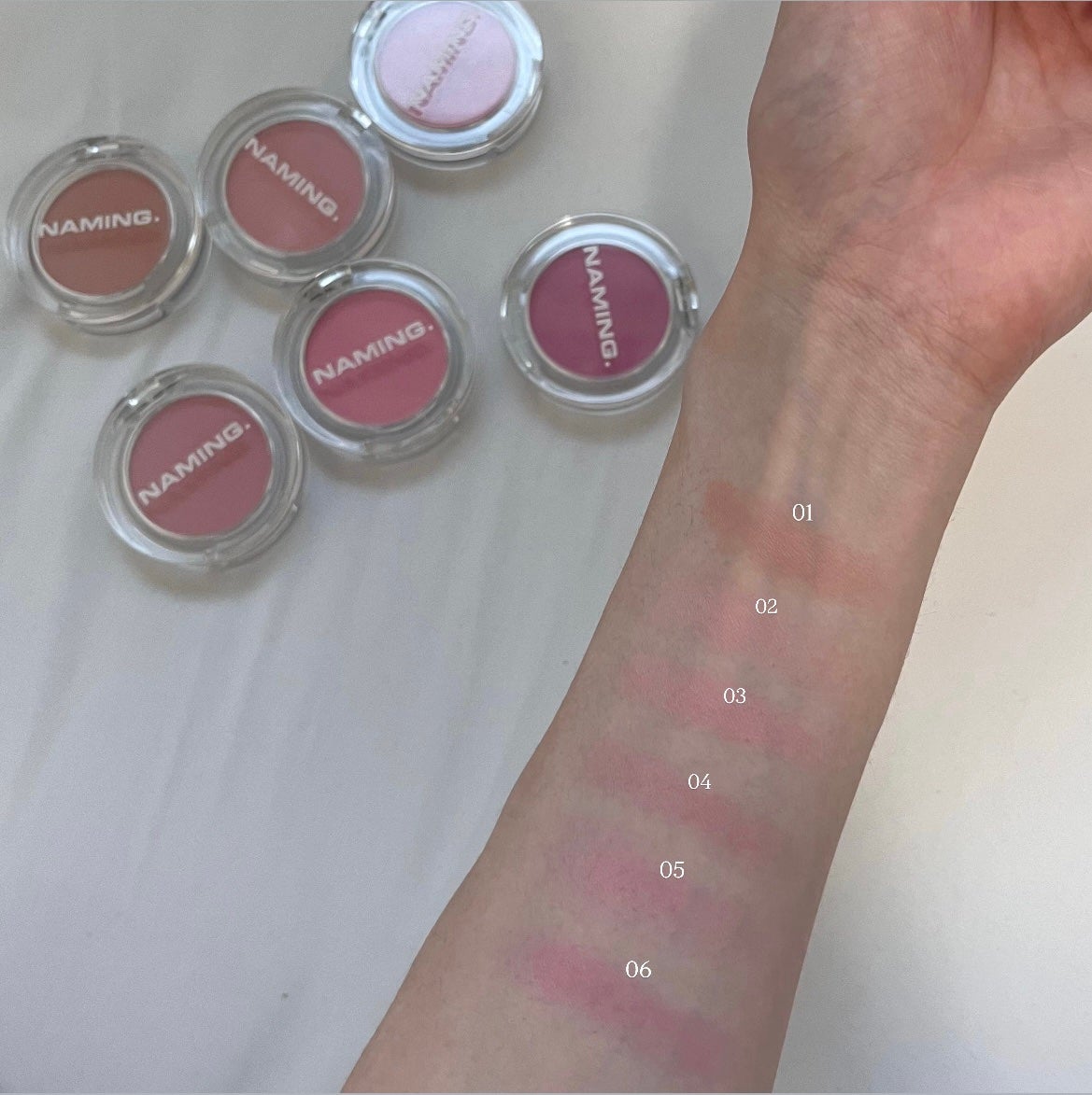 ネーミング フラッフィーパウダーブラッシュ/NAMING./パウダーチークを使ったクチコミ(3枚目)