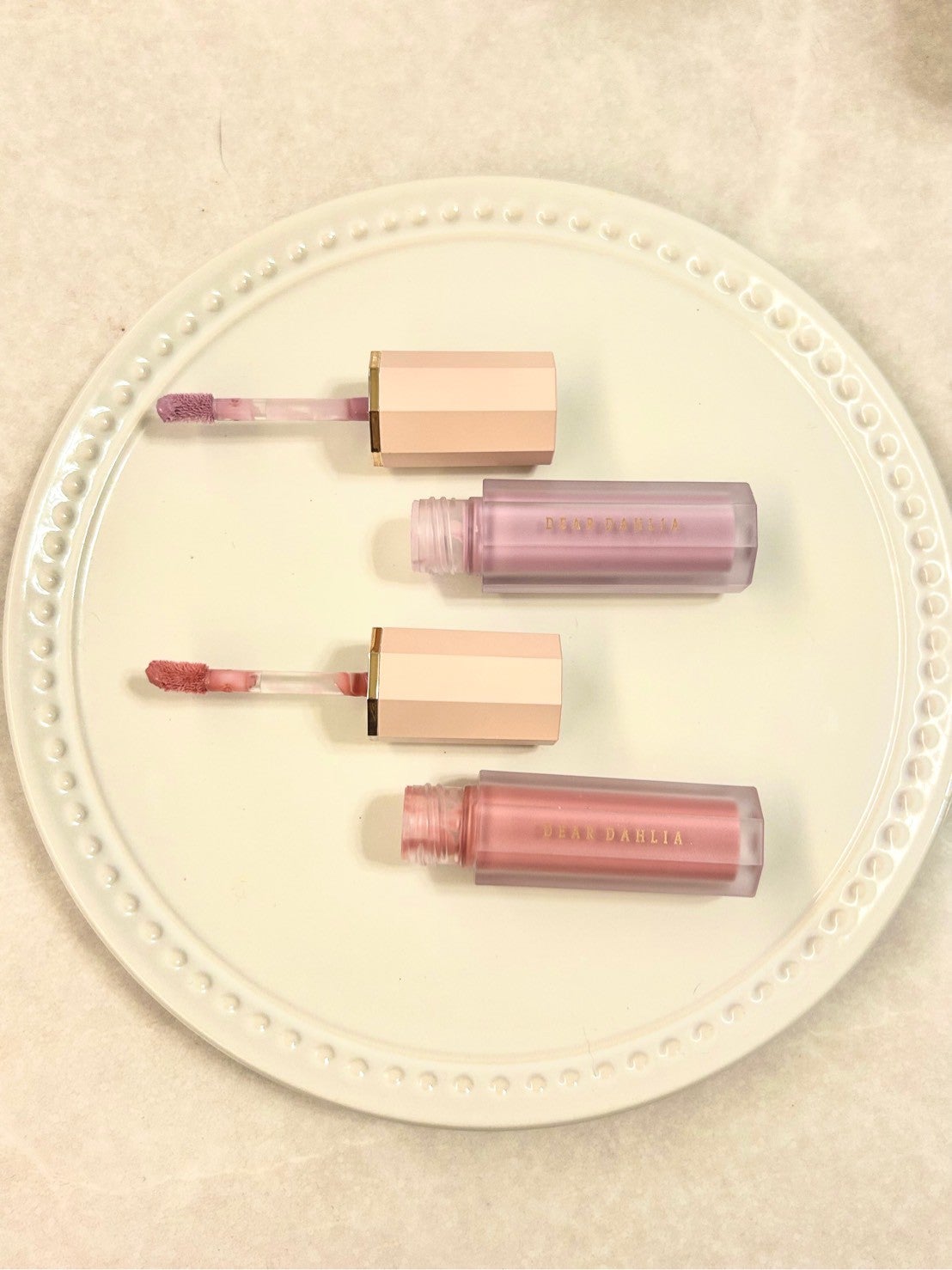 ペタルドロップリキッドブラッシャー/DEAR DAHLIA/リキッドチークを使ったクチコミ(1枚目)