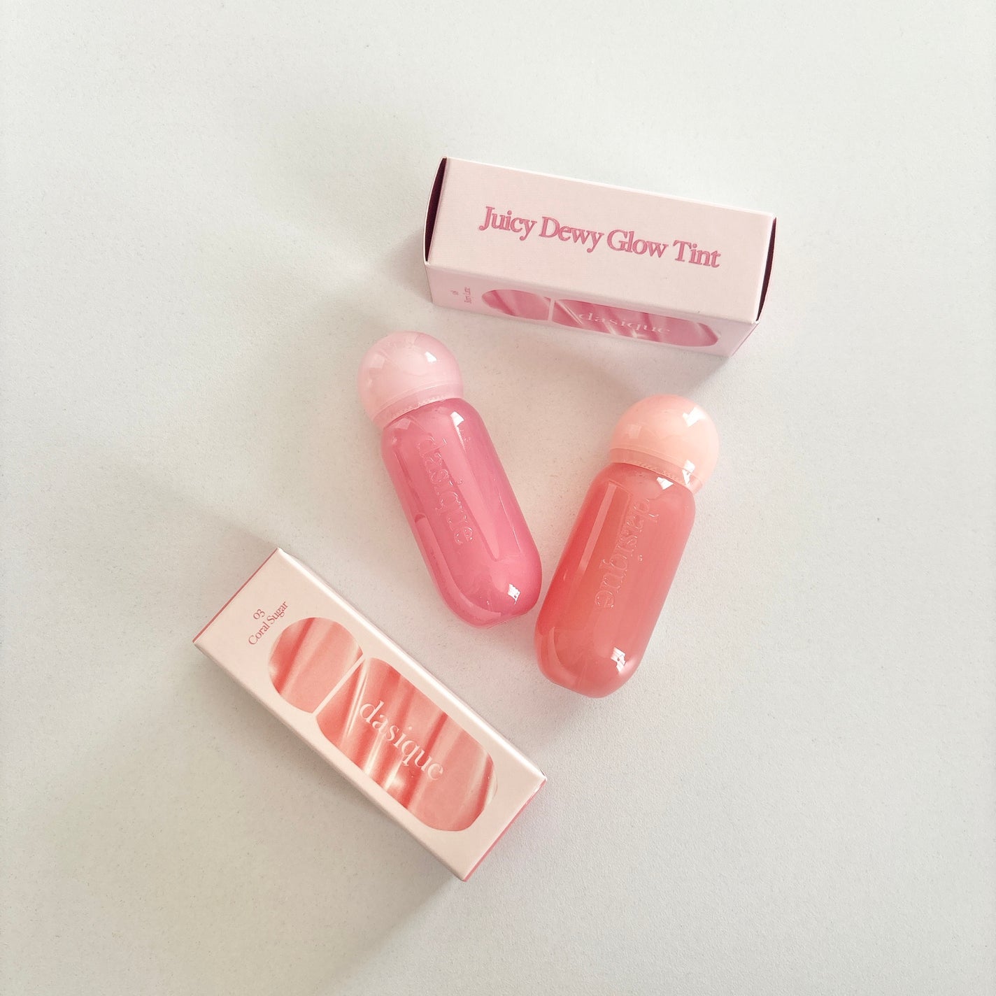 ジューシーデューイグロウティント/dasique/リップティントを使ったクチコミ(1枚目)