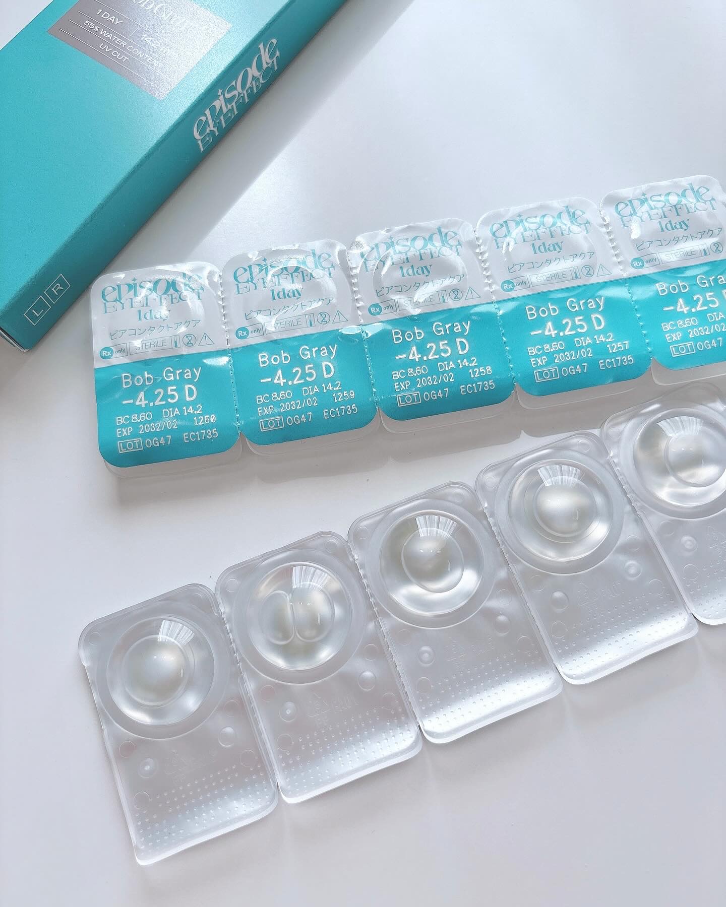 エピソード アイフェクト 1day/pia/ワンデー（１DAY）カラコンを使ったクチコミ（2枚目）