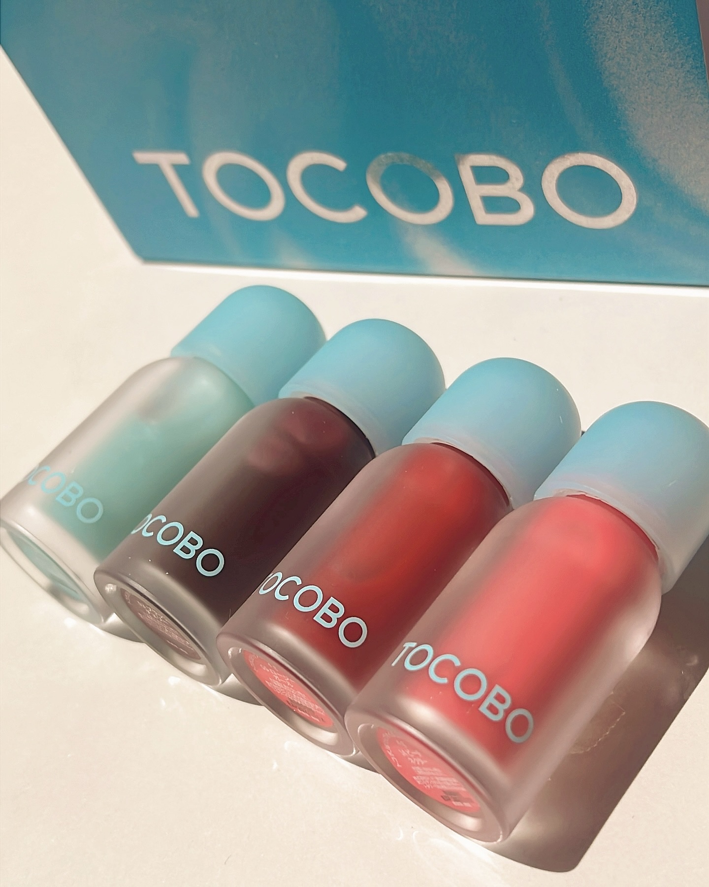 ジューシーベリープランピングリップオイル/TOCOBO/リップグロスを使ったクチコミ（2枚目）