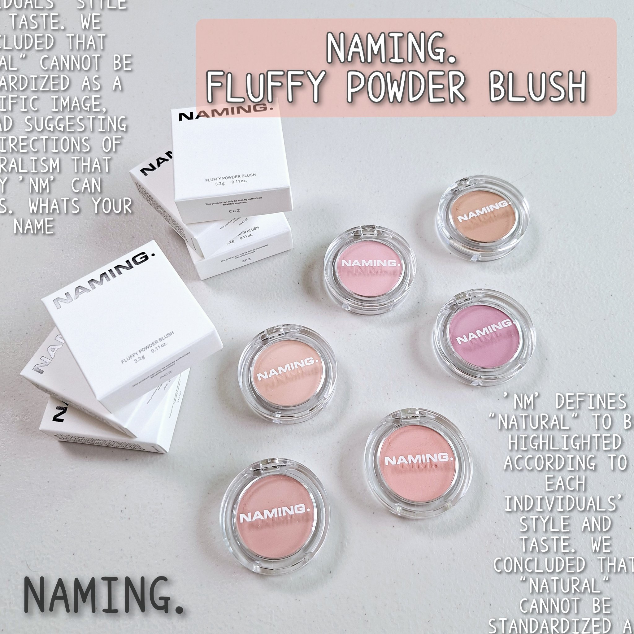 ネーミング フラッフィーパウダーブラッシュ/NAMING./パウダーチークを使ったクチコミ（1枚目）