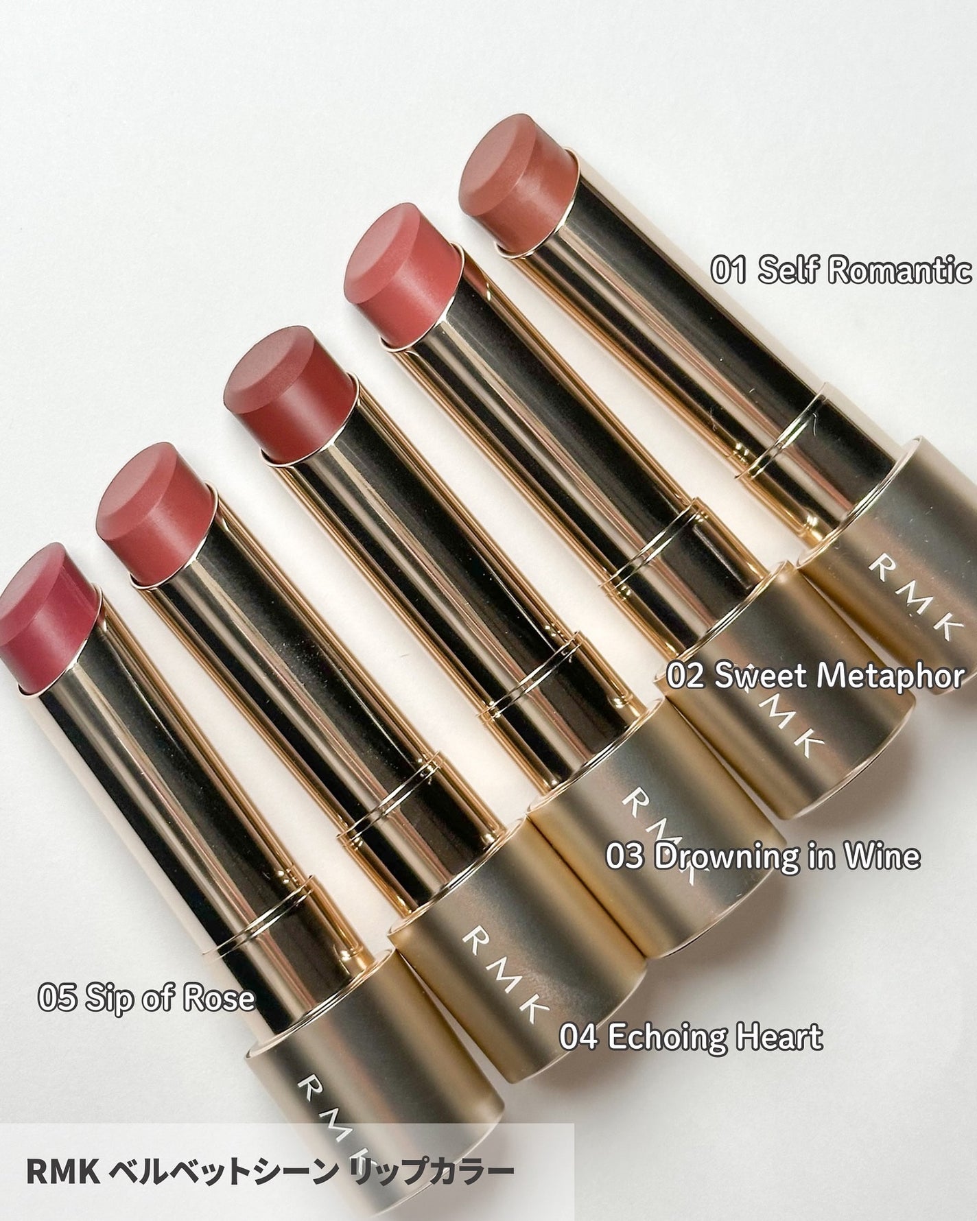 RMK ベルベットシーン リップカラー/RMK/口紅を使ったクチコミ(2枚目)