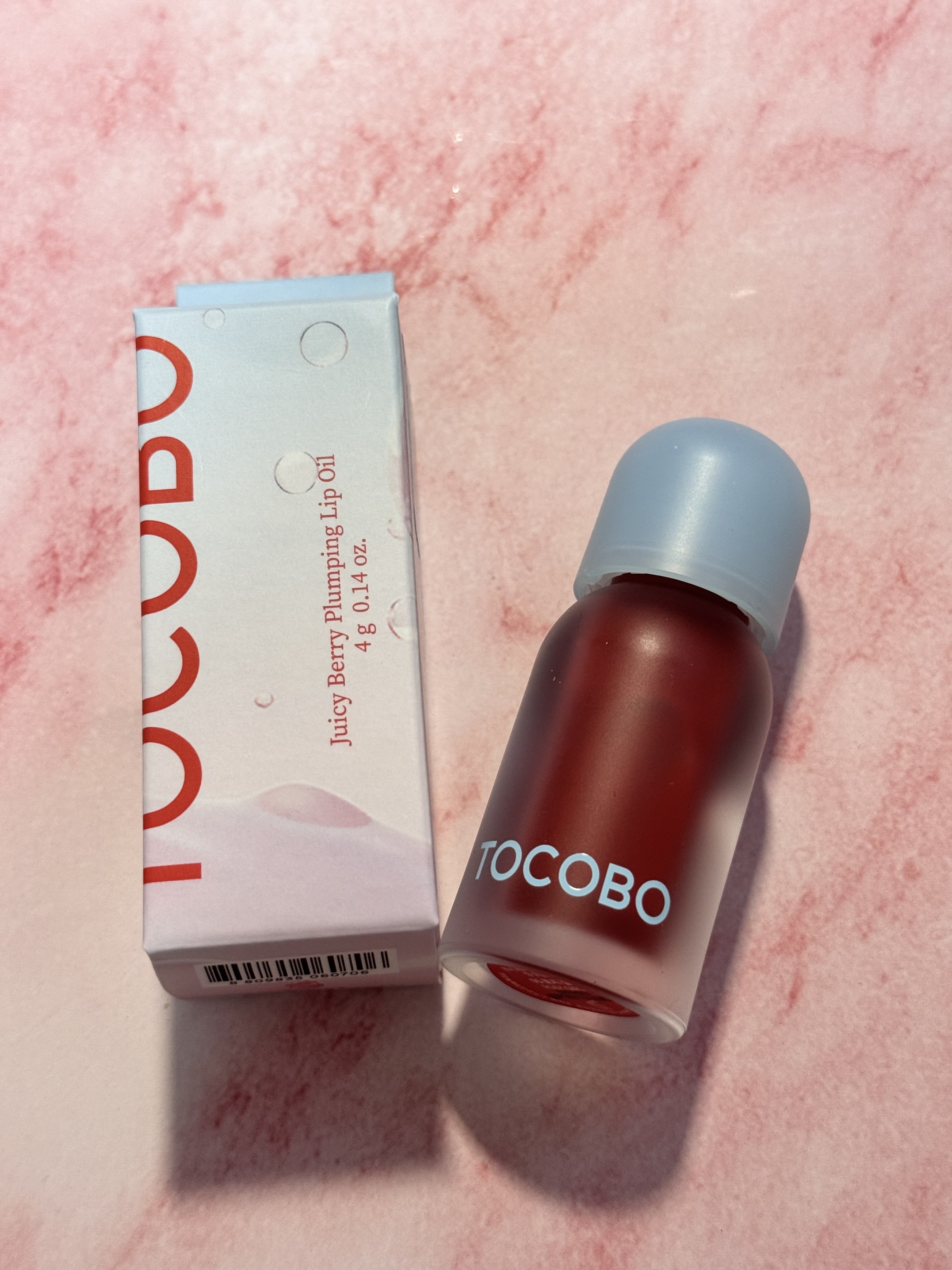 ジューシーベリープランピングリップオイル/TOCOBO/リップグロスを使ったクチコミ（1枚目）