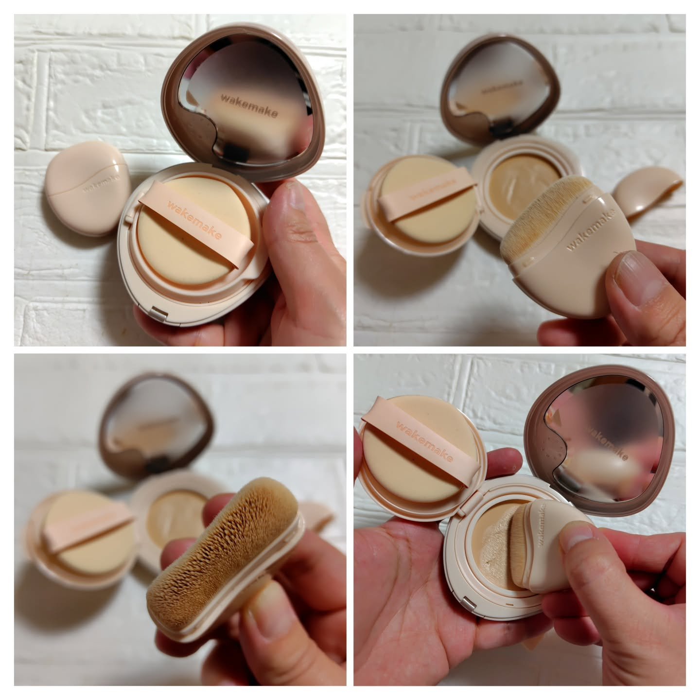 ウォーターグロウコーティングバーム/wakemake/クリーム・エマルジョンファンデーションを使ったクチコミ（2枚目）