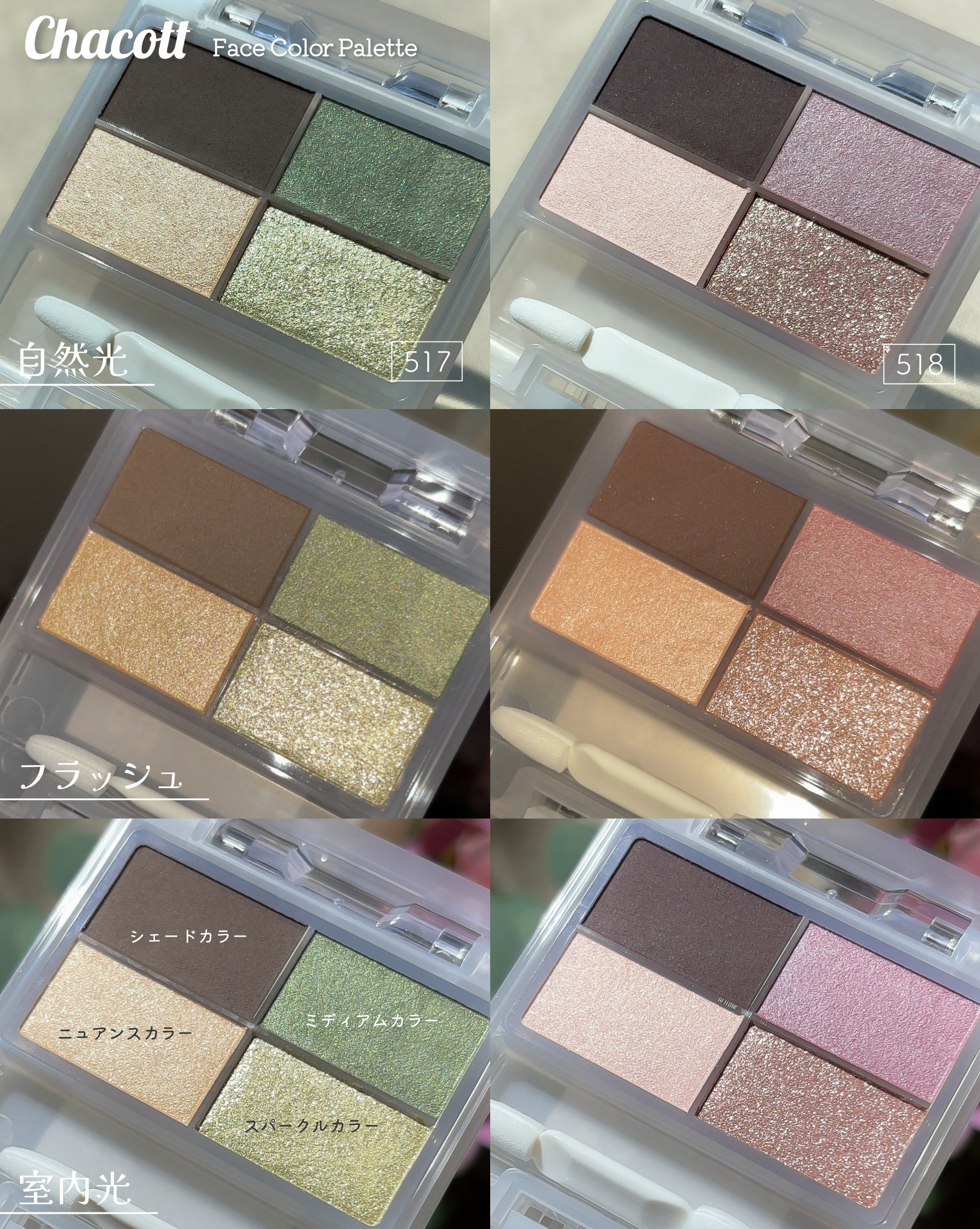 フェイスカラーパレット/チャコット・コスメティクス/アイシャドウパレットを使ったクチコミ（3枚目）